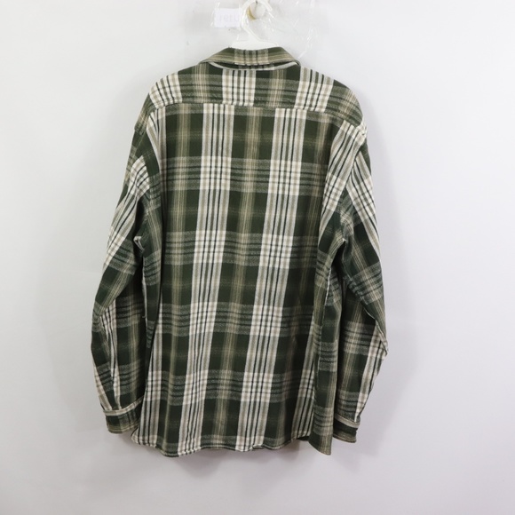 Vintage Berne Apparel Pearl Snap Flannel Shirt XL - Picture 6 of 8